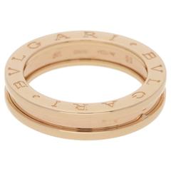 Bvlgari Rose Gold B.Zero1 Ring 10