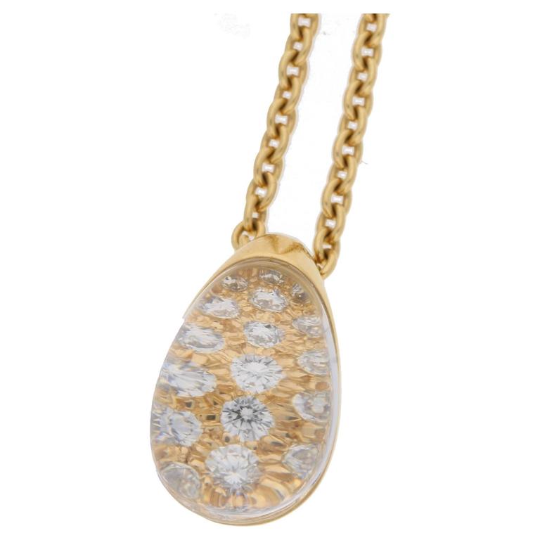 cartier myst diamond pendant