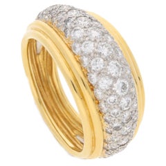 1980s Tiffany & Co. Diamond Ring in Gold