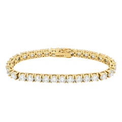 Vintage 22.31ct Diamond Tennis Line Bracelet