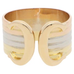 Vintage C de Cartier Open Band Ring, Size 53