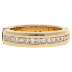Vintage Diamond Hinged Eternity Ring