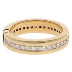 Vintage Diamond Hinged Eternity Ring