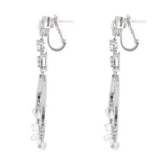 Vintage Boucheron Cinna Pampilles Briolette Diamond Drop Earrings