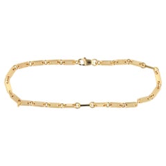 Bracelet vintage Cartier à maillons « Figaro »