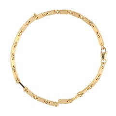 Bracelet vintage Cartier à maillons « Figaro »