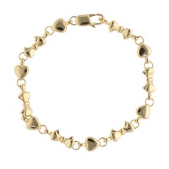 Weinlese Tiffany & Co. Armband mit Herz-Schleife