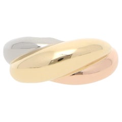 Vintage 1996 Cartier Trinity Bombé Ring