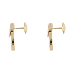 Vintage Cartier Diadea Diamond Stud Earrings