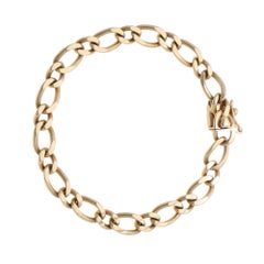 Tiffany & Co. d'epoca. Bracciale Curb con maglie alternate