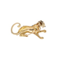 Vintage 1990s Panthère de Cartier Spotted Enamel Brooch