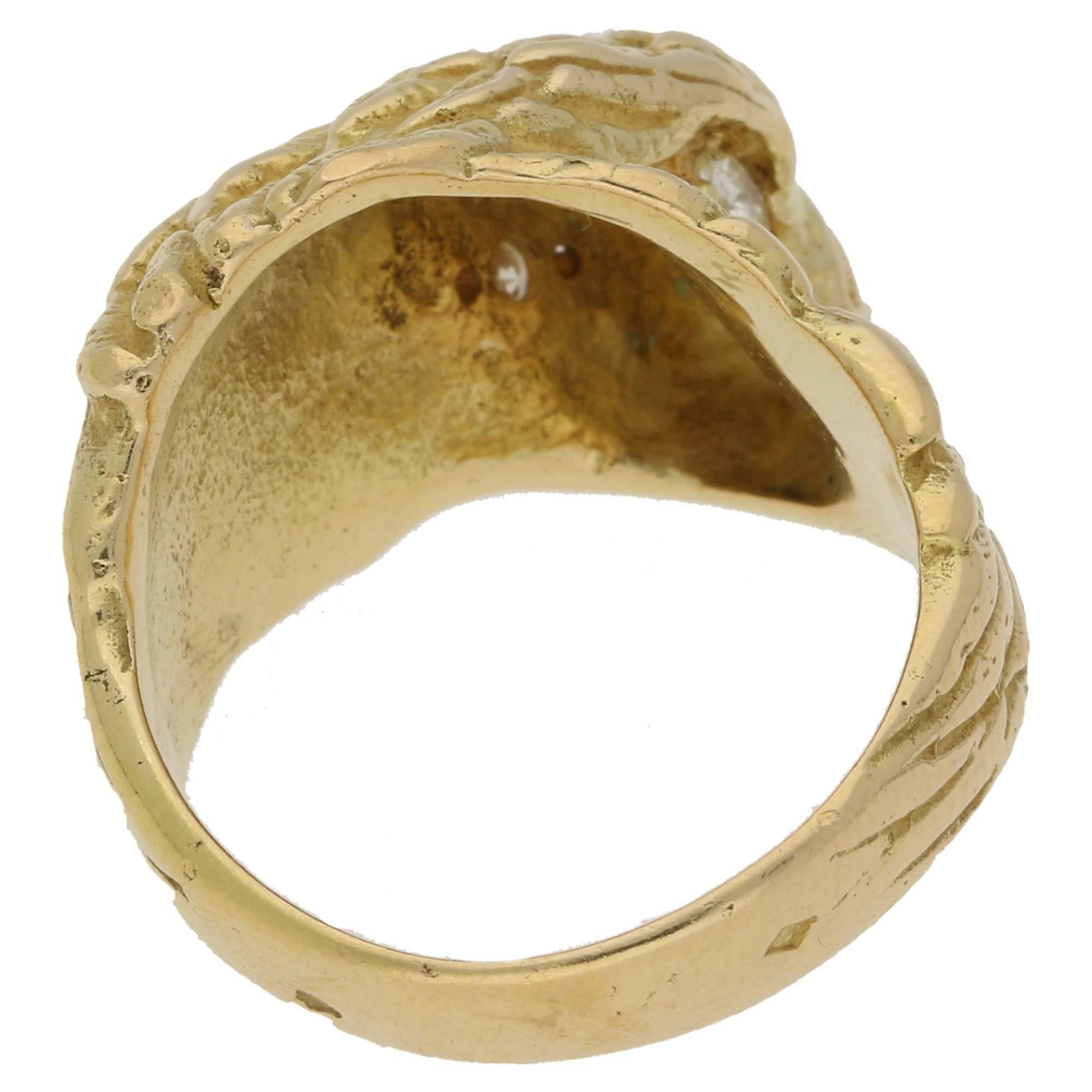 david eagle 1979 ring 18k