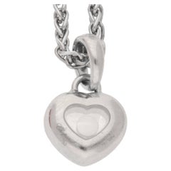 Chopard Floating Heart Diamond Pendant on Chain