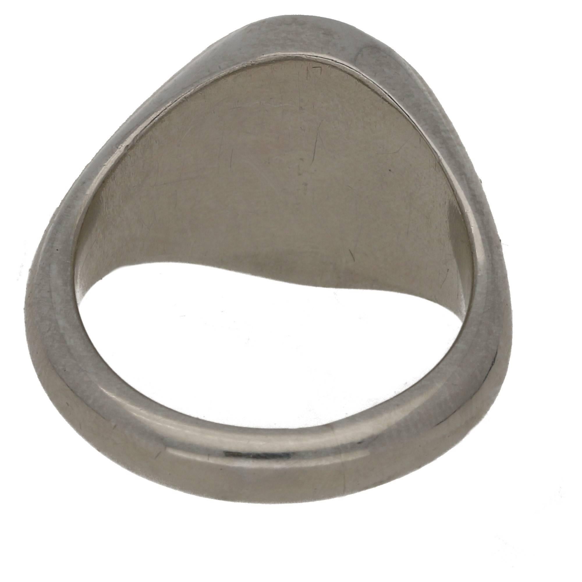 platinum signet rings