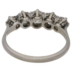 Edwardian Five-Stone Diamond Engagement Ring