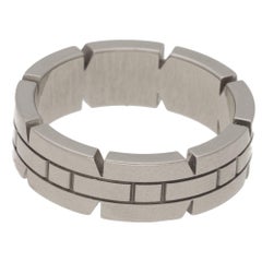 Cartier Tank Ring 18 Karat White Gold