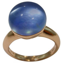 Jona Gold Ring With Multiple Layer Gemstone