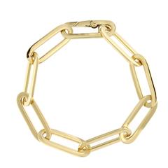 A set of 6  Jona Gold Link Chain Bracelet