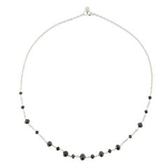 Jona Black Diamond Gold Necklace