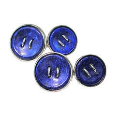 Jona Lapis Lazuli Sterling Silver Cufflinks