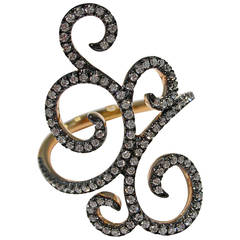 Jona Ghirigori Diamond Gold Ring 1