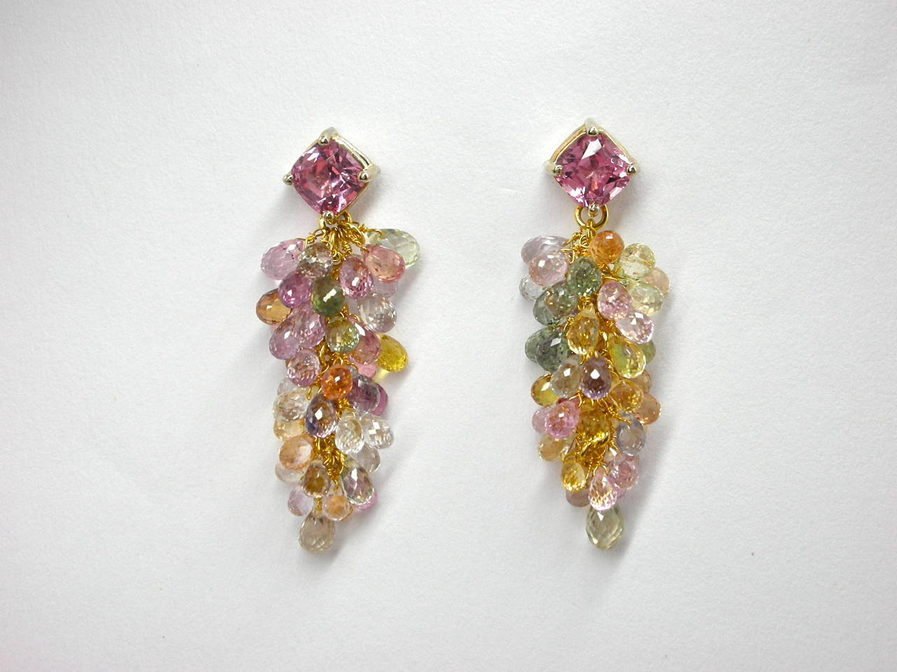 grape shaped earrings