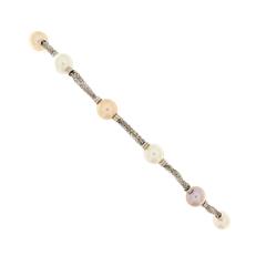 Jona Pearl Gold Chain Bracelet 8