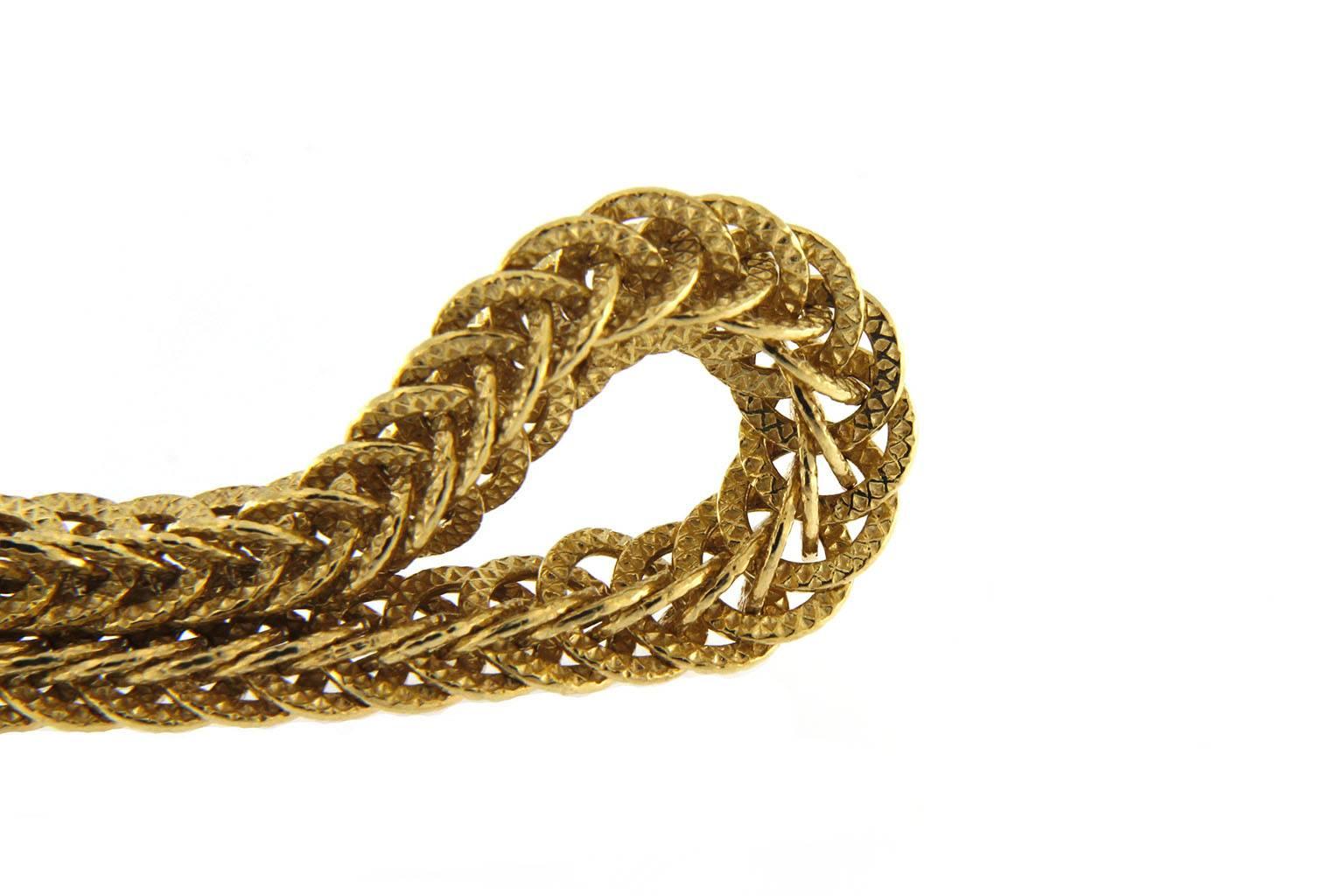 Jona 18 Karat Yellow Gold Link Bracelet 1