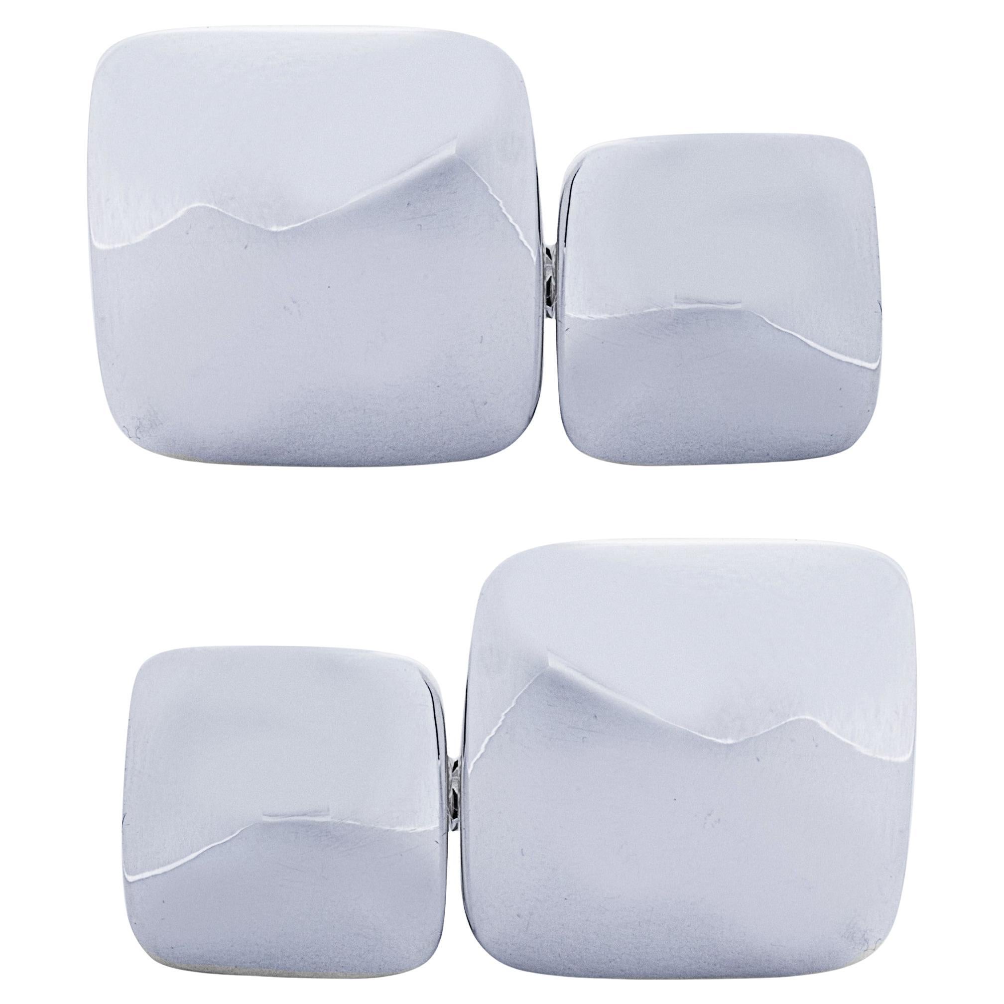 Alex Jona Sterling Silver Cufflinks