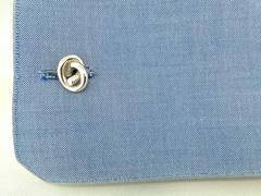 Alex Jona Sterling Silver Knot Cufflinks