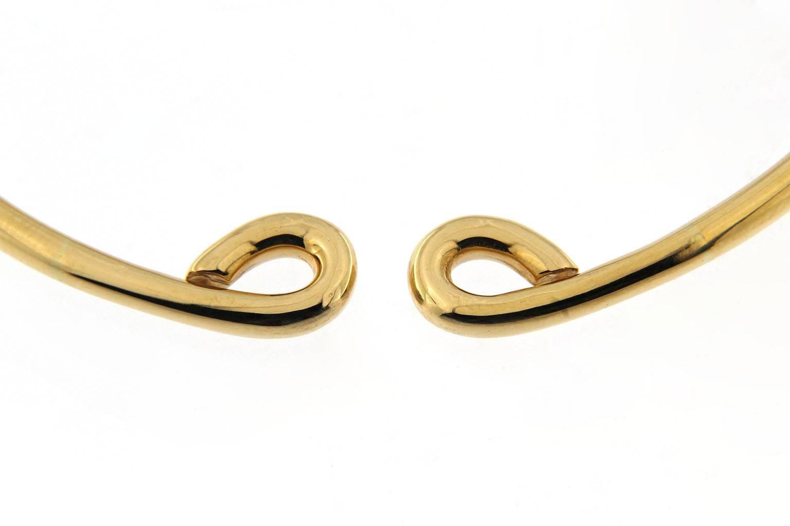 Alex Jona Bracelet jonc en or jaune 18 carats Pour femmes en vente