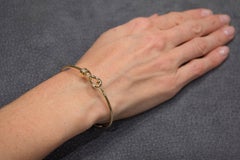 Alex Jona Pulsera nudo de oro amarillo de 18 quilates