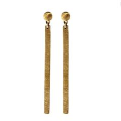 Jona Gold Bar Ear Pendant Earrings 5