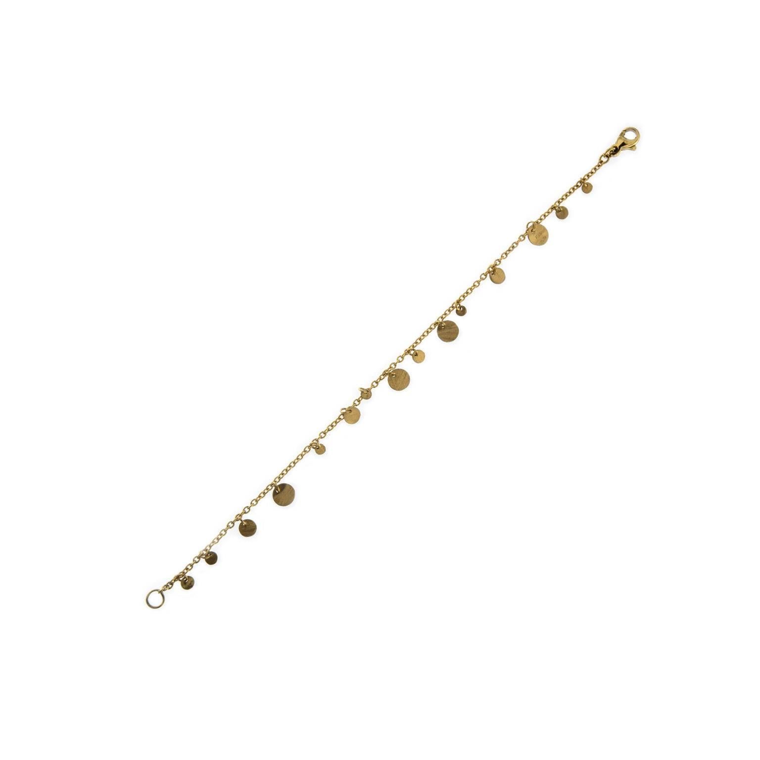 Women's Jona Multi-Coin 18 Karat Yellow Gold Chain Bracelet