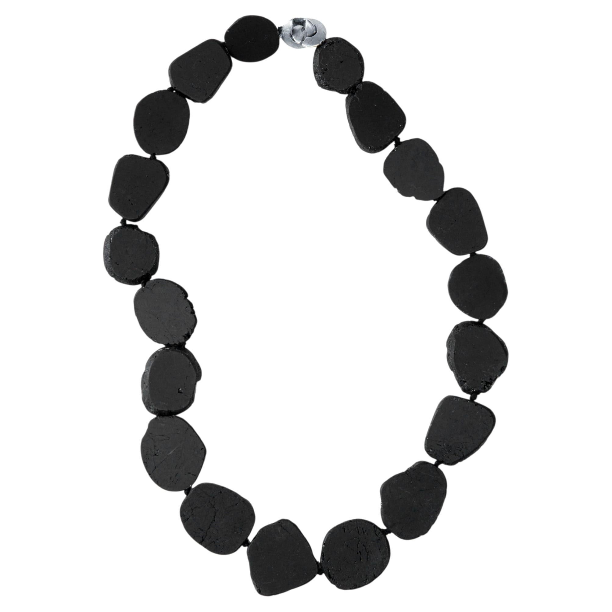 Collar de Turmalina Negra