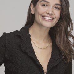 Alex Jona Gold-Plate Sterling Silver Woven Chain Necklace