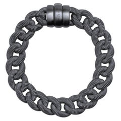 Sterlingsilber Curb Link Kette Armband von Alex Jona