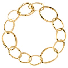 Alex Jona 18 Karat Gelbgold Gliederkette Armband