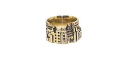 Zara Simon Sapphire Diamond Ruby Gold New York Ring