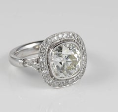 4.20 Carat Diamond Solitaire Plus Platinum Ring