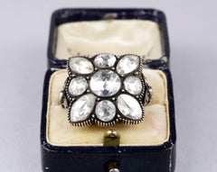 Extremely Rare Antique 9.50 Carat Diamond Ring