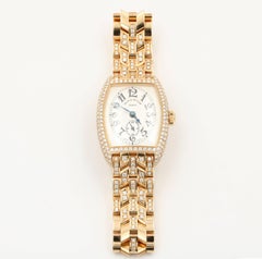 Franck Muller Ladies Yellow Gold Diamond Chronometro Mechanical Wristwatch