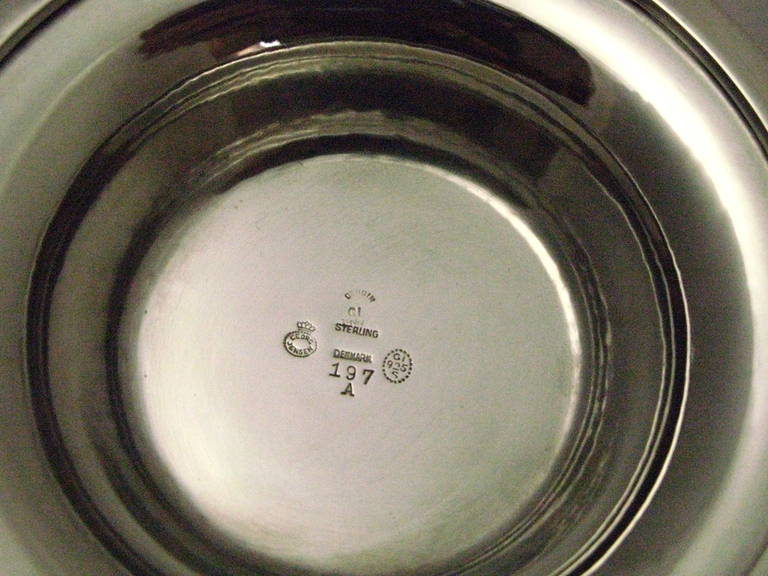 Georg Jensen Sterling Silver Louvre Bowl