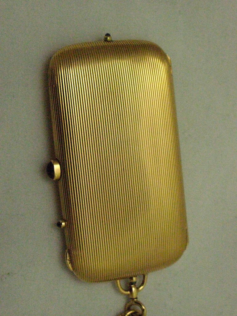 Cartier Gold Compact Box In Good Condition For Sale In Kerkrade, NL