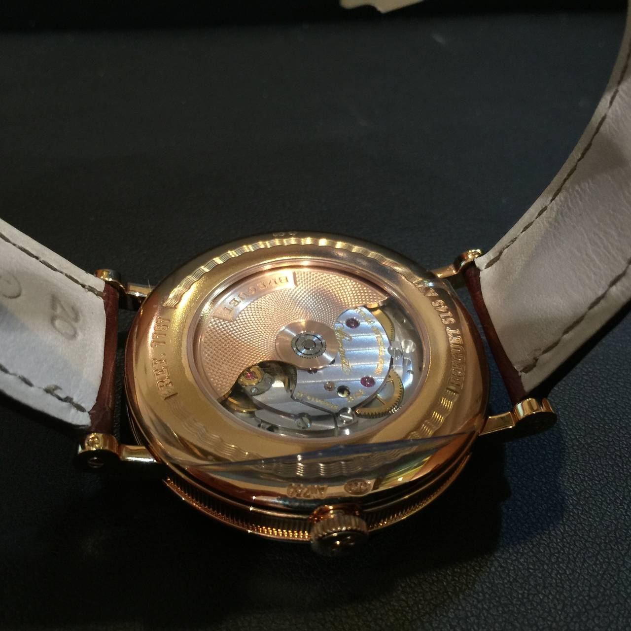 Breguet Rose Gold Classique Moon Phase Wristwatch Ref 7787BR/29/9V6 2