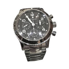 Breguet Stainless Steel Type XX Aéronavale Fly-Back Chronograph Wristwatch