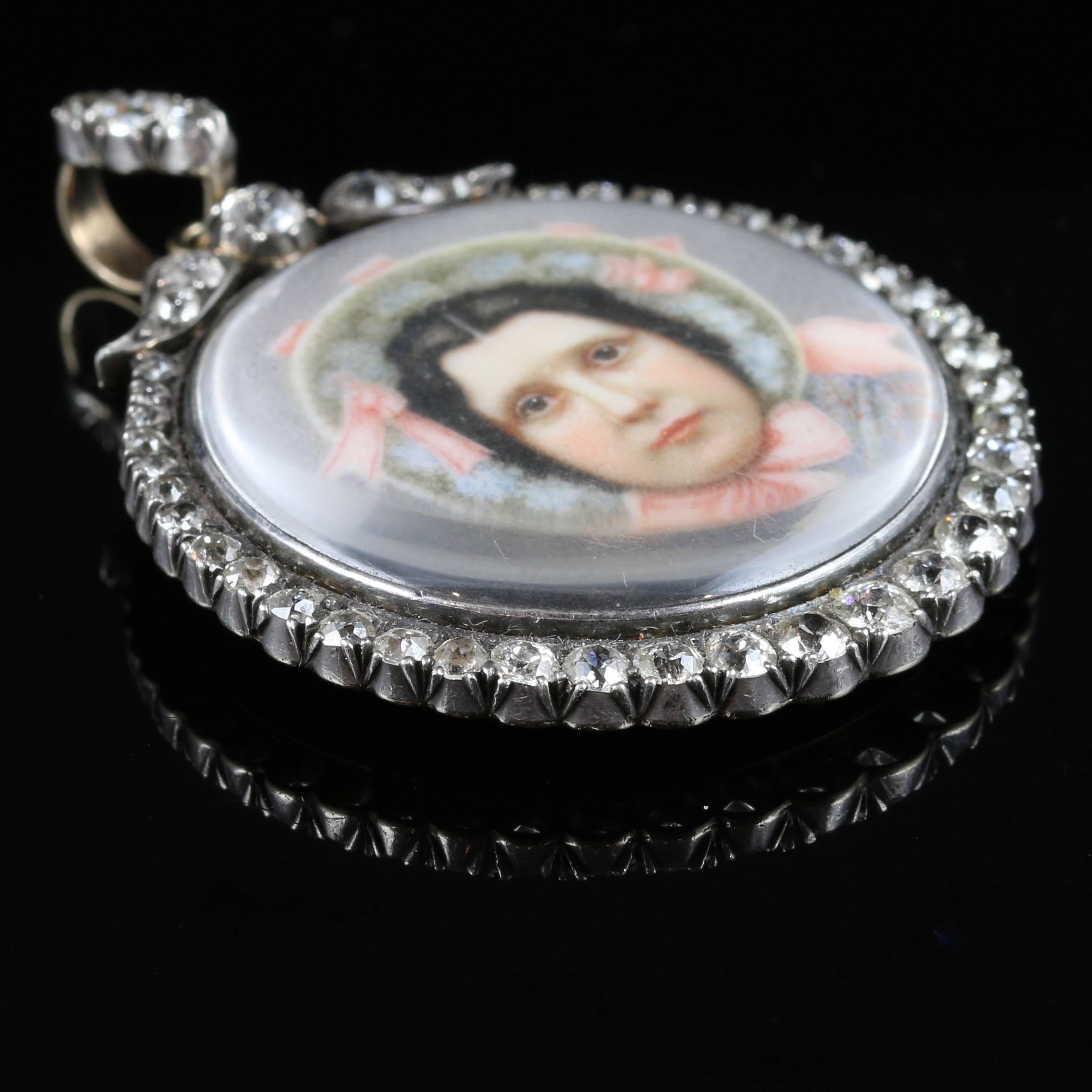 Victorian Suffragette Diamond Gold Silver Pendant Sybil Thomas Viscountess Rhondda Pendant