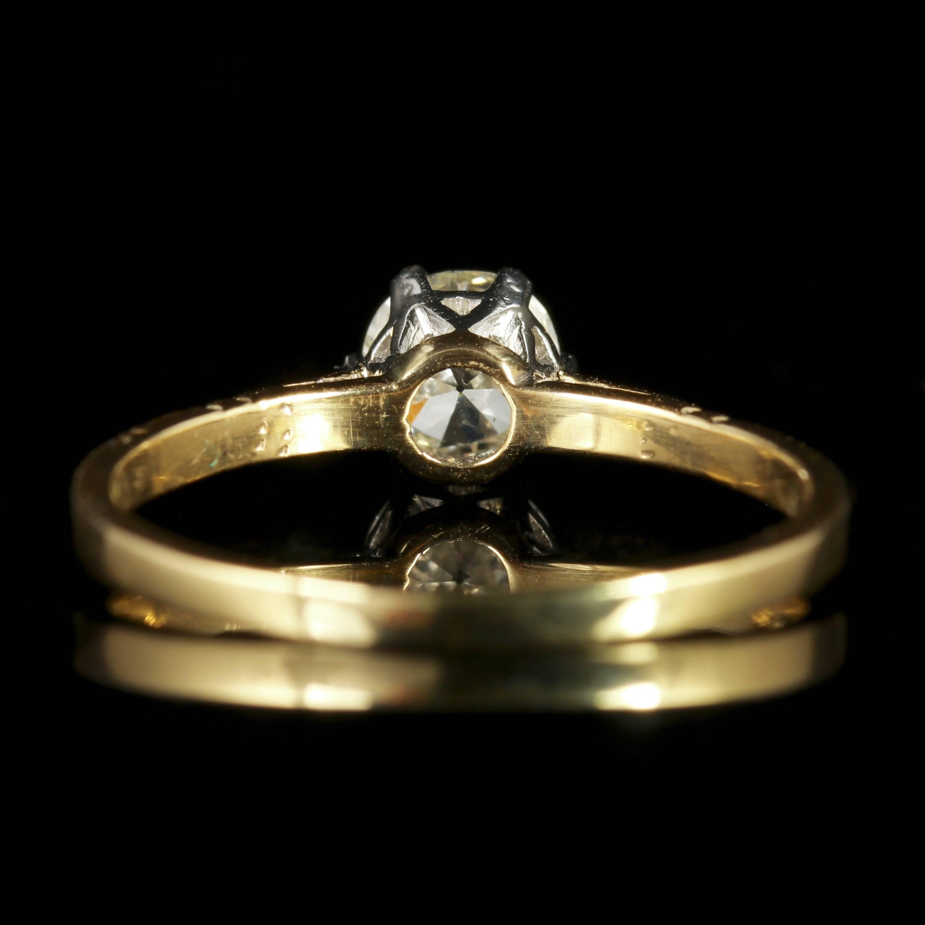 18 carat gold engagement rings