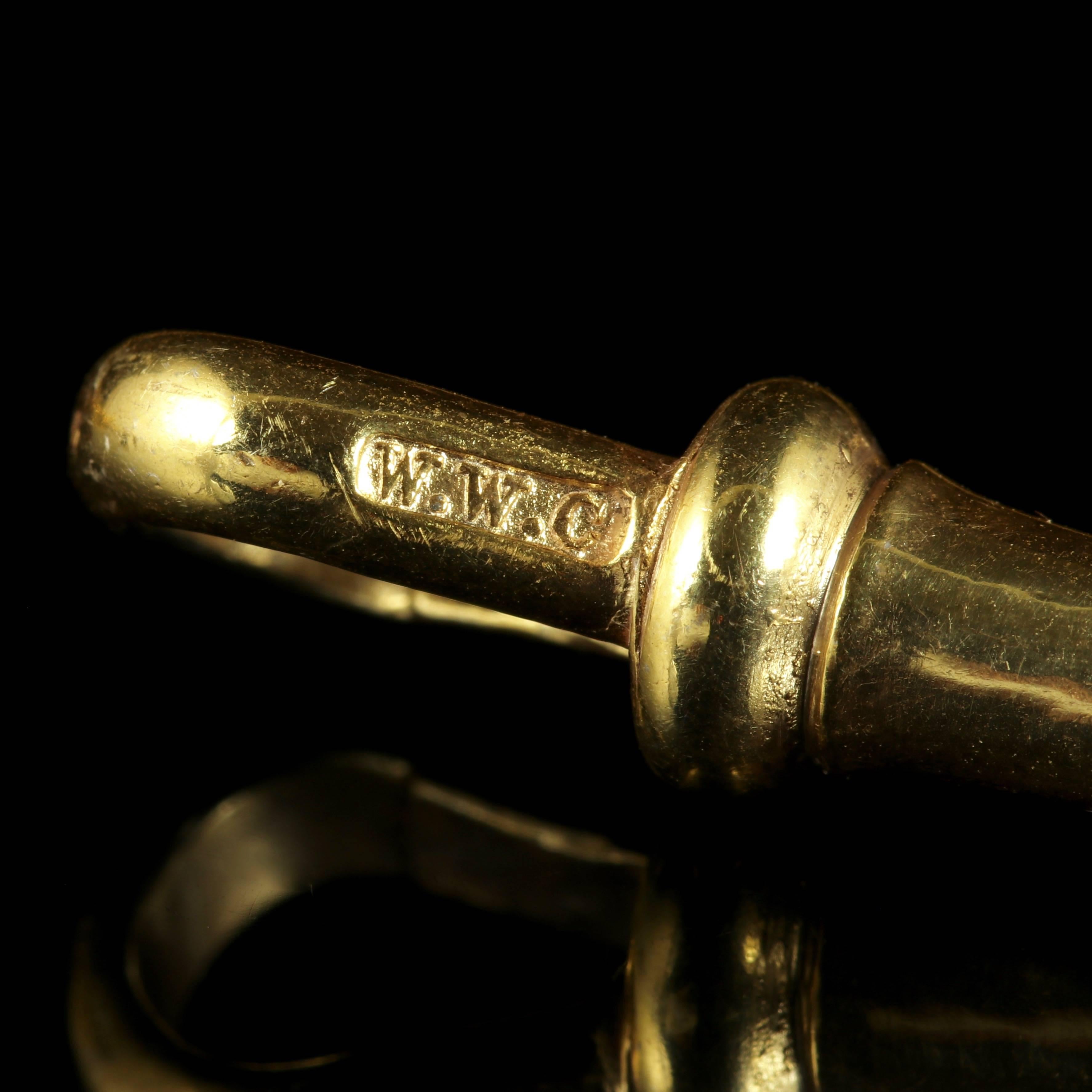 Antique Victorian 18 Carat Gold Silver Albert Chain, circa 1900 5