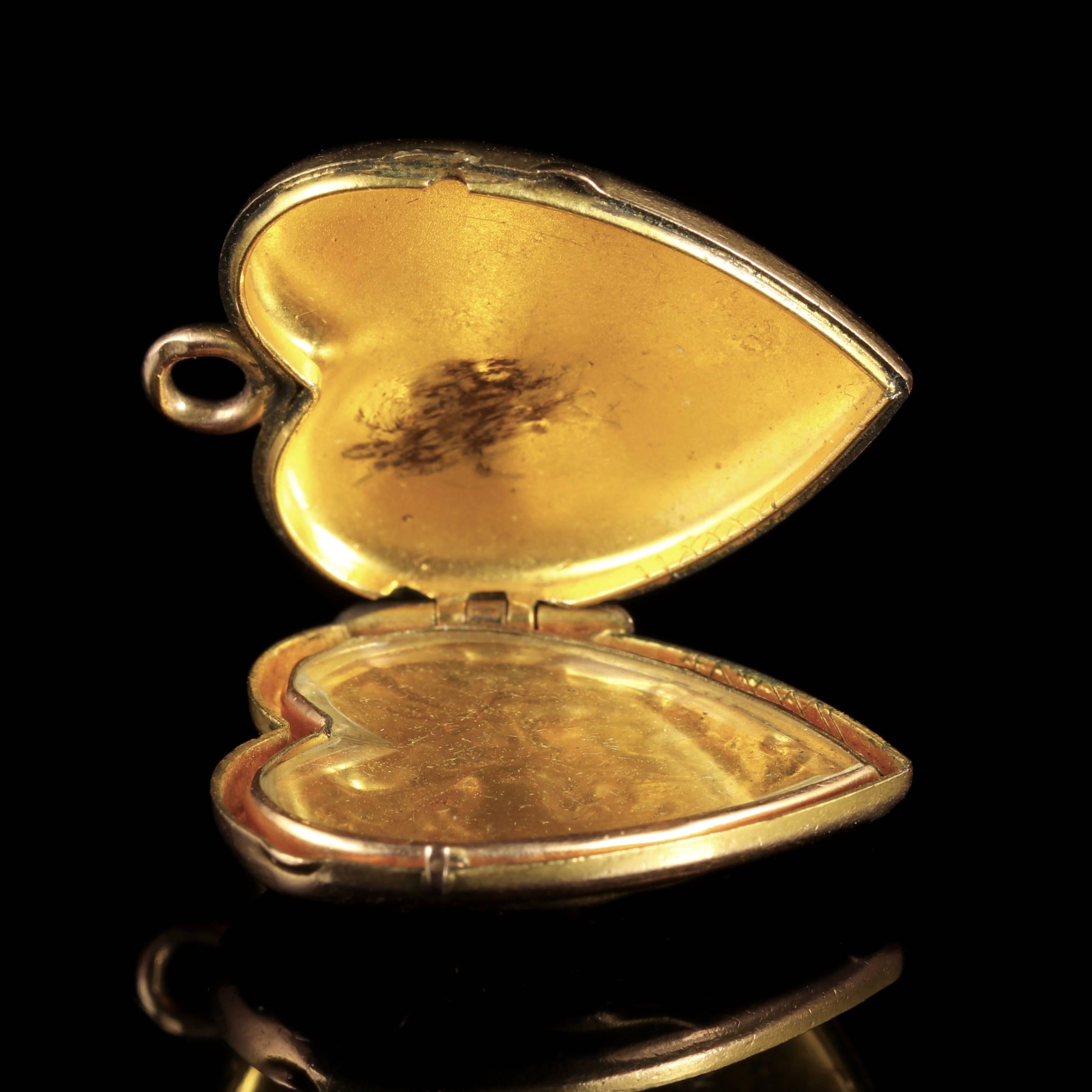 Antique Victorian Gold Dragon Locket, circa 1900 2